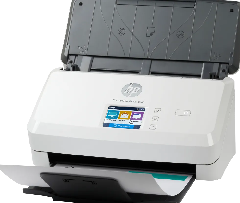 HP ScanJet Pro N4000 snw1 sheet-feed scanner