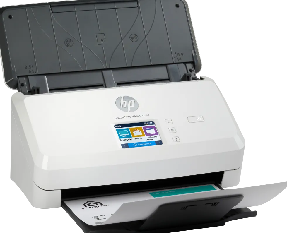 HP ScanJet Pro N4000 snw1 sheet-feed scanner