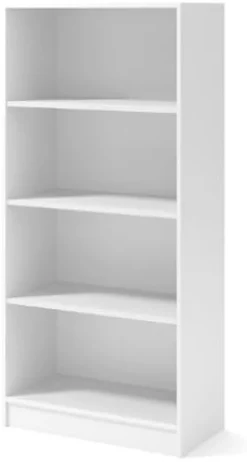 Hylla 4 plan 172,5x80,5x41,5cm vitlam