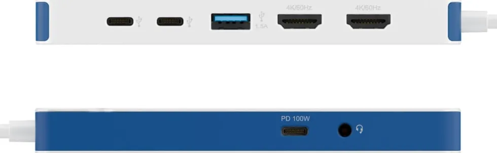 HyperDrive Flex 9 Port Dual 4K HDMI USB-