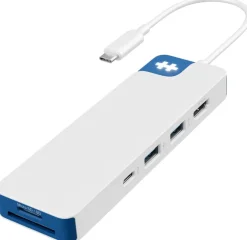 HyperDrive Flex 8 Port USB-C Hub Blue