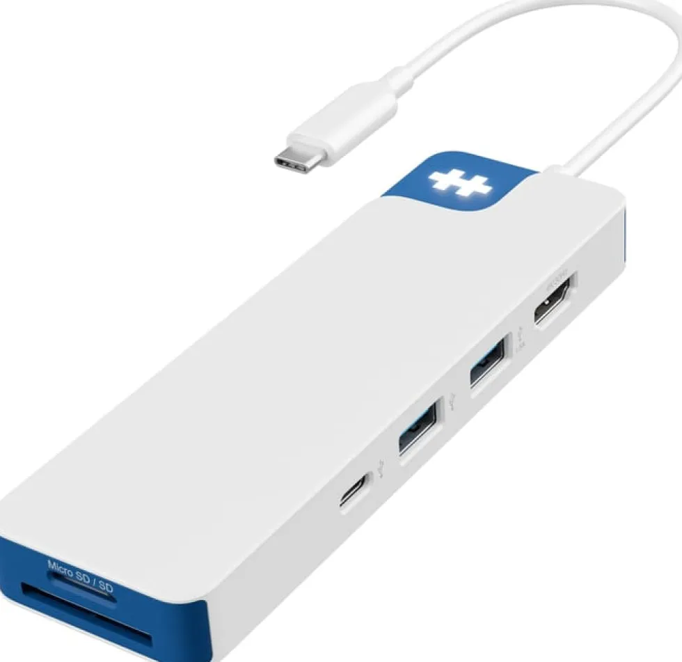 HyperDrive Flex 8 Port USB-C Hub Blue