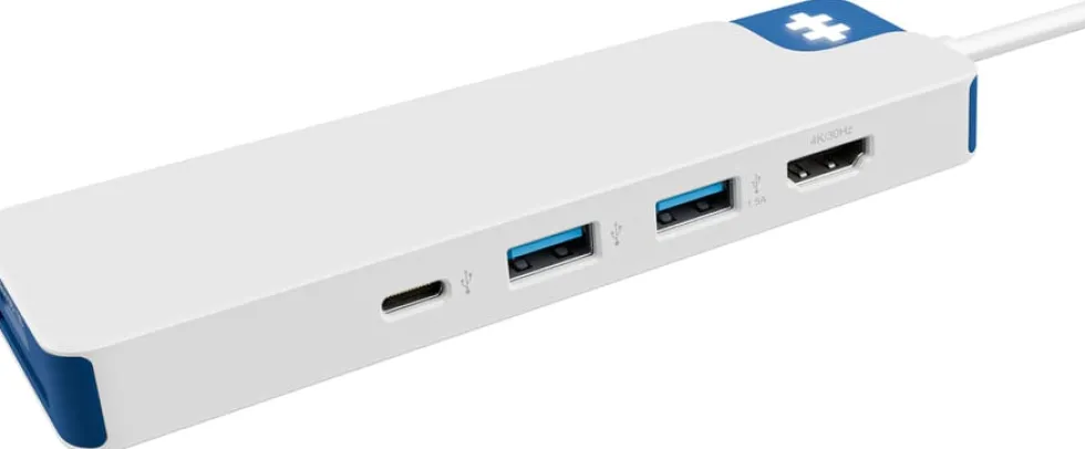 HyperDrive Flex 8 Port USB-C Hub Blue