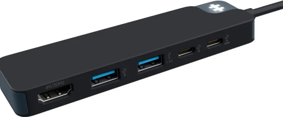 HyperDrive Flex 5 Port USB-C Hub Black