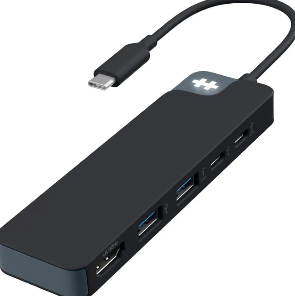 HyperDrive Flex 5 Port USB-C Hub Black