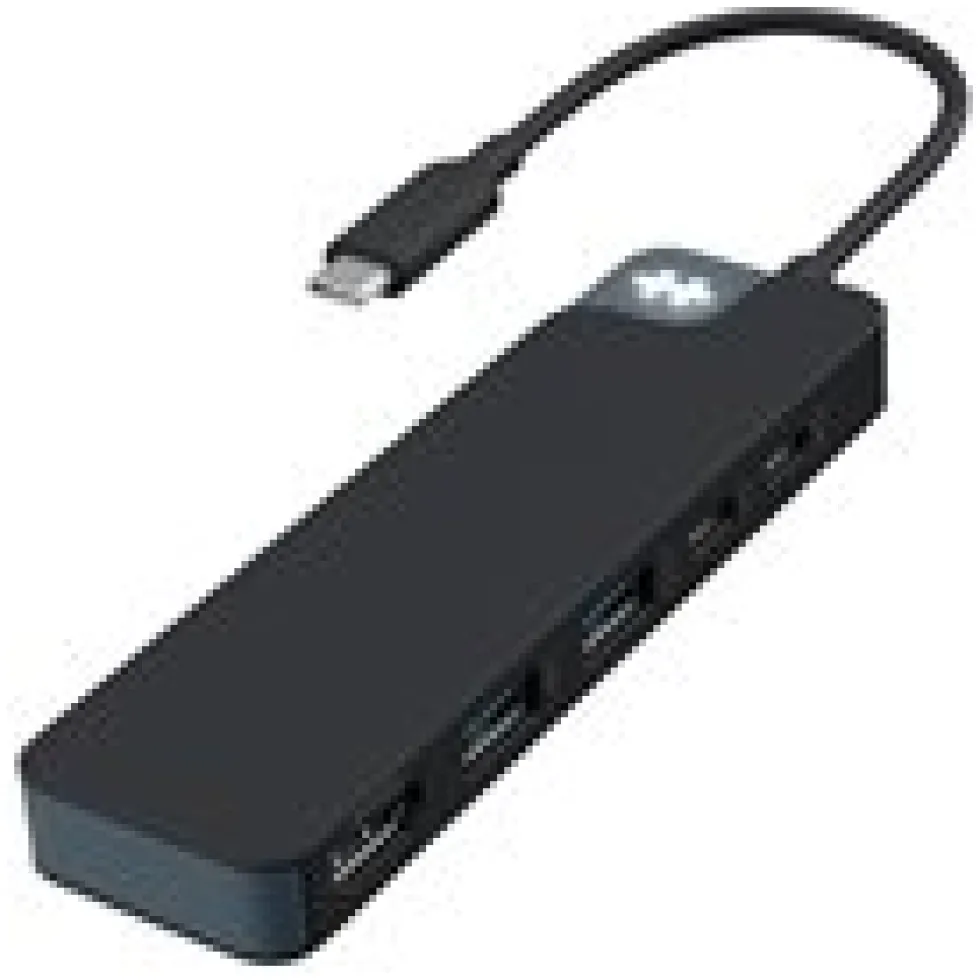 HyperDrive Flex 5 Port USB-C Hub Black