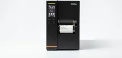 industrial label printer with high resolution printing