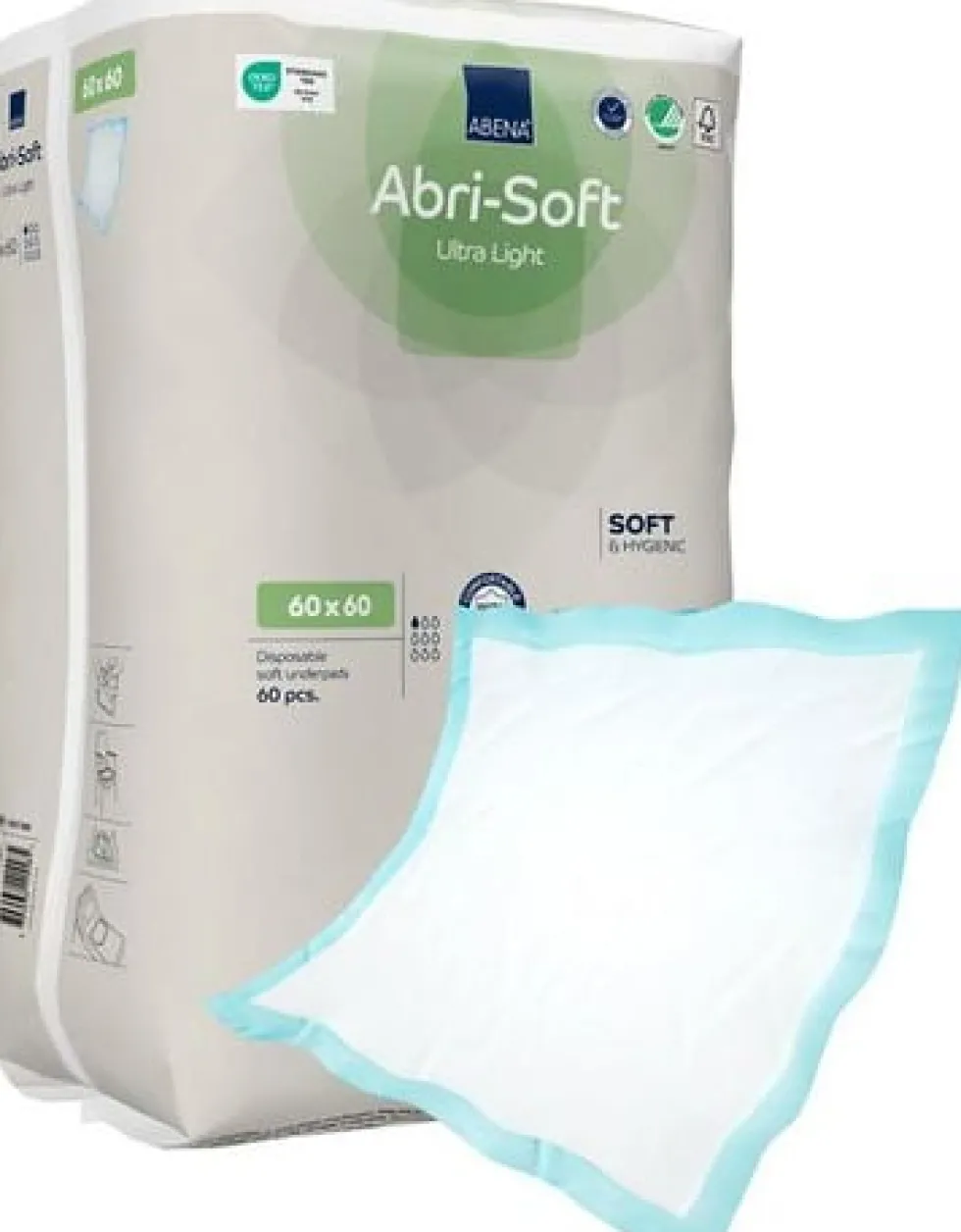 Inkoskydd Abri-Soft U-Light 60x60 60/fp
