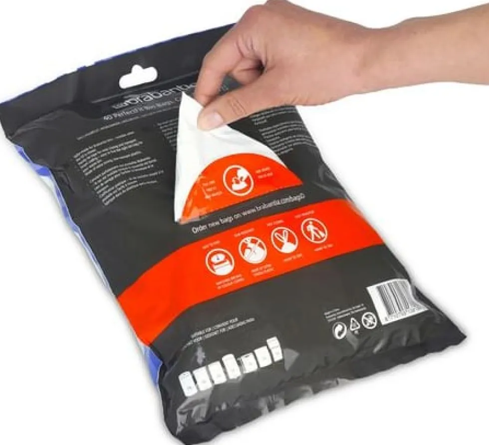 Insatspåse D BRABANTIA 15-20L vit 40/fp