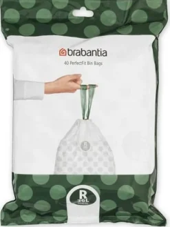Insatspåse R BRABANTIA 36L vit 40/fp