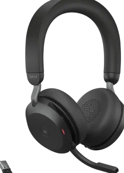 Jabra Evolve2 75 - Headset - på örat - Bluetooth - trådlös