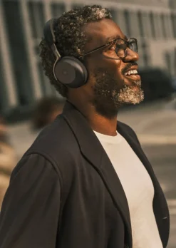 Jabra Evolve3 75 UC - Headset - på örat - Bluetooth - trådlös