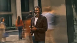 Jabra Evolve3 75 UC - Headset - på örat - Bluetooth - trådlös