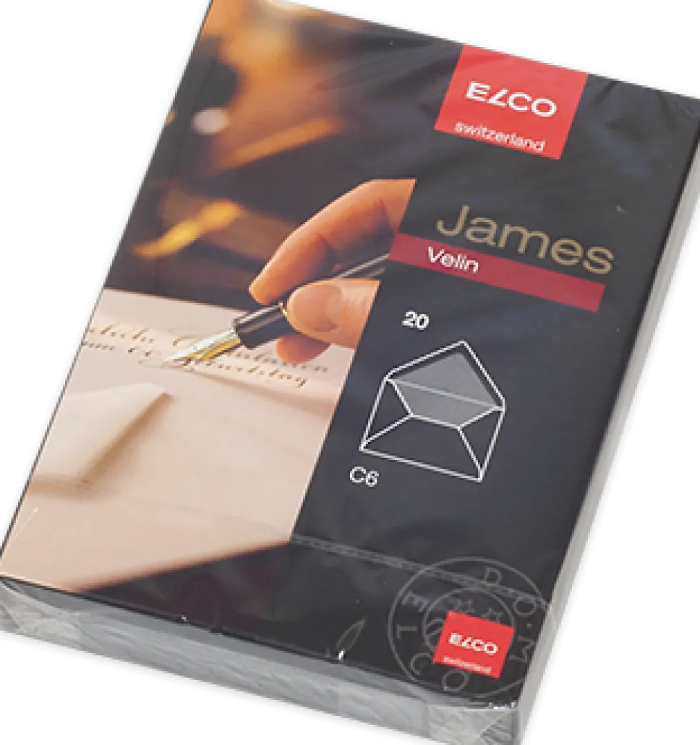 James Velin kuvert C6. 20-pack