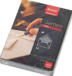James Velin kuvert C6. 20-pack