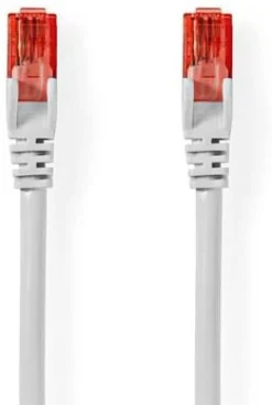 Kabel NEDIS Nätverk UTP Cat6 10m vit