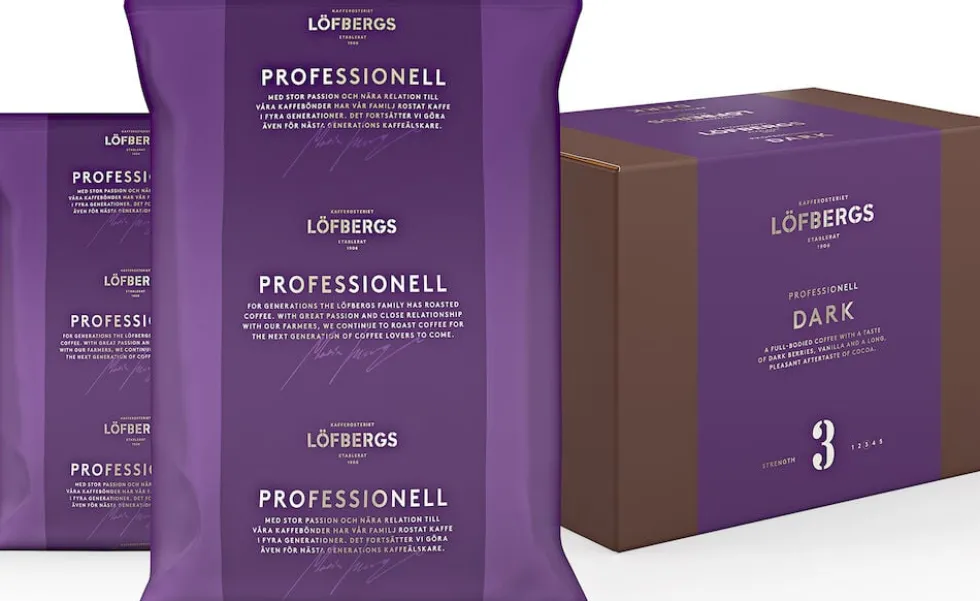 Kaffe LÖFBERGS Dark 100g 60/fp