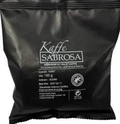 Kaffe SABROSA Mörkrost 100g 64/fp