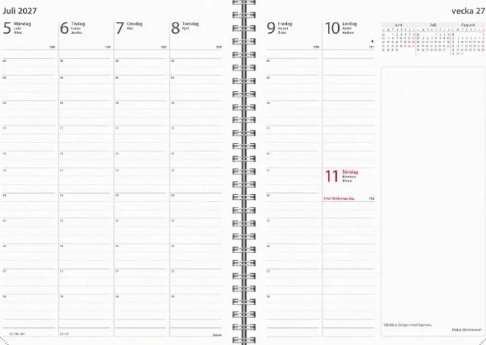 Kalender Business Eco Line 2027