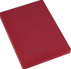 Kartong A2 Röd, 180g, 10/fp