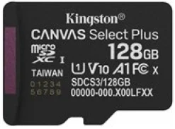 Kingston Canvas Select Plus - Flash-minneskort - 128 GB - A1 /
