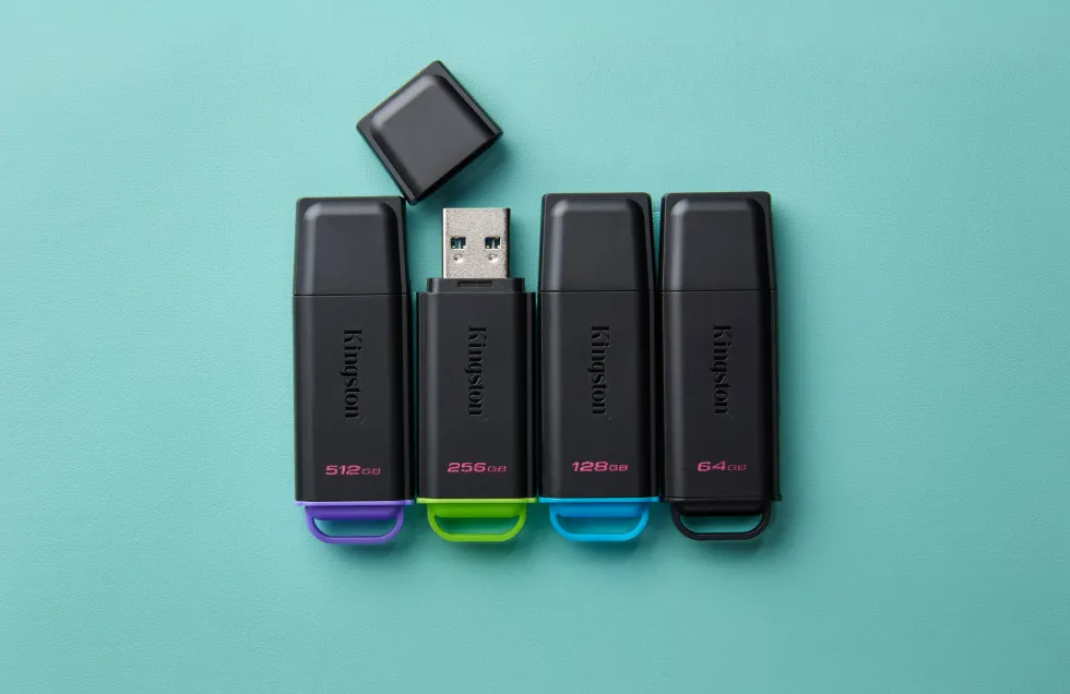 Kingston DataTraveler Exodia - USB flash-enhet - 128 GB - USB