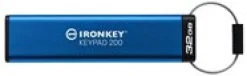 Kingston IronKey Keypad 200 - USB flash-enhet - krypterat - FIPS