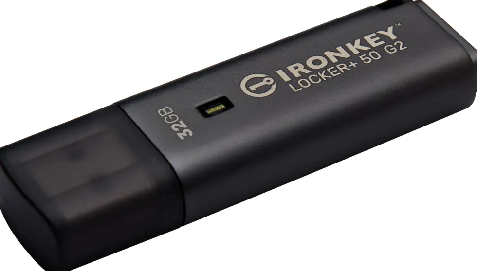Kingston IronKey Locker+ 50 G2 - USB flash-enhet - krypterat