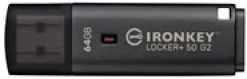 Kingston IronKey Locker+ 50 G2 - USB flash-enhet - krypterat