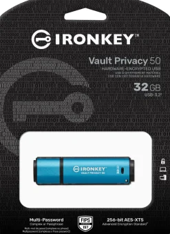 Kingston IronKey Vault Privacy 50 Series - USB flash-enhet