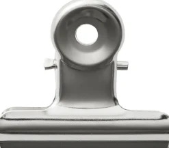 Klämma bulldog 38mm silver 3/f