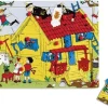 Knoppussel PIPPI TRÄ, 12 bitar