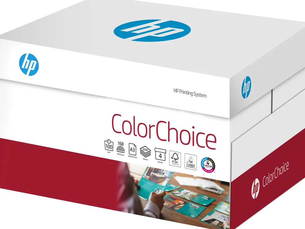 Kopieringspapper HP Color A3 100g 500/fp
