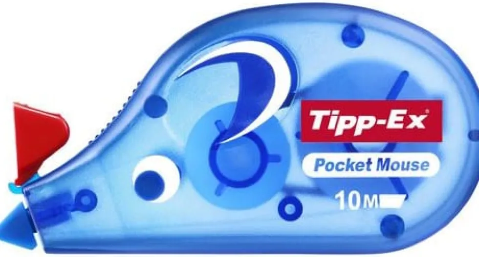 Korrigeringsroller Tipp-Ex Pocket Mouse, 4,2mm, 10st