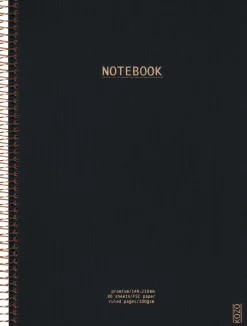 KOZO Anteckningsbok A4 Premium Black