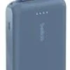 10k PD20W Integrated USB-C Cable Power Bank, Blue