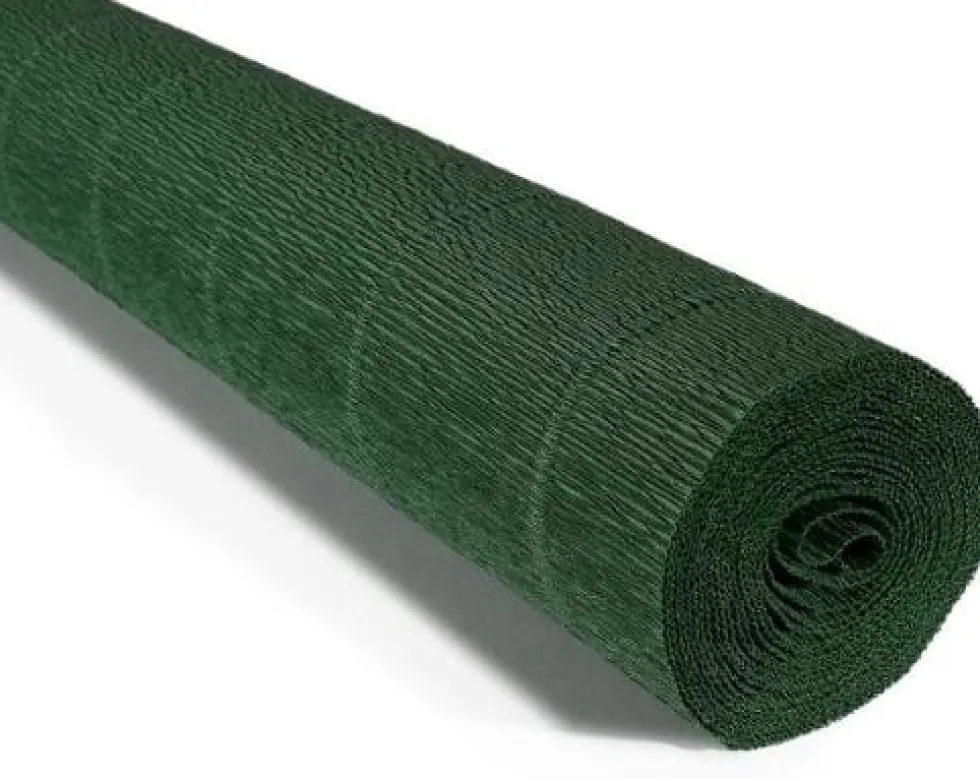Kräppapper kraftigt 180gr Grön