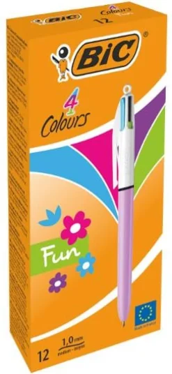 Kulpenna BIC 4 Colours Fun Ball 1mm
