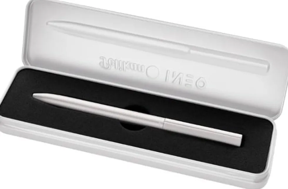 Kulpenna Pelikan Ineo silver 1mm blå