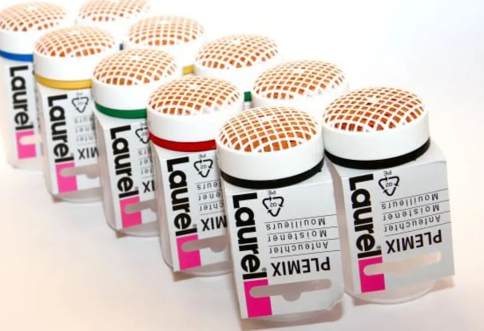 Kuvertfuktare, med nylondyna, 78mm