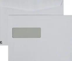 Kuvert SOBER C5 V2 FH 90g vit 500/fp