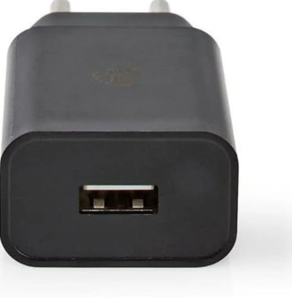 Laddare vägg NEDIS 2.4 A 1 x USB-A svart