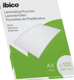 Laminat A4 100mic klar 100/fp