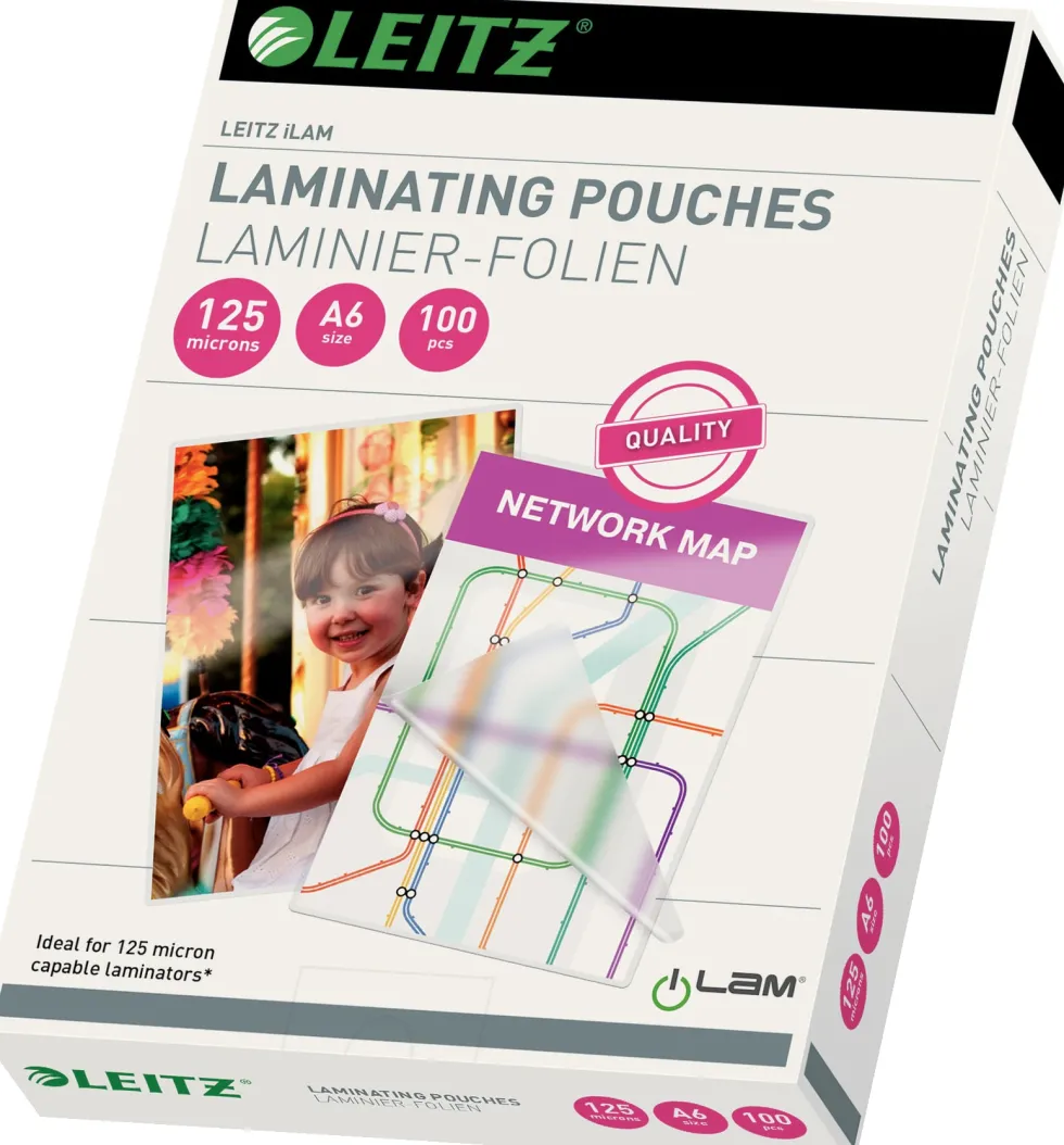 Laminat lågvärme A6 125 mic (100)