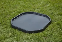 Lekbord Tuff Spot bricka svart