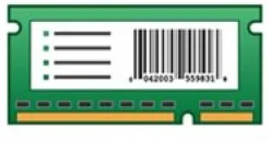 Lexmark Forms and Bar Code Card - ROM - streckkod, format - för