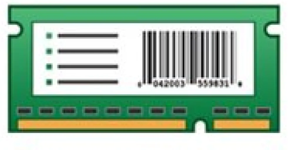 Lexmark Forms and Bar Code Card - ROM - streckkod, format - för