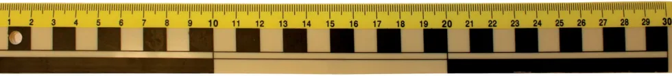 Linjal plast 30cm mm/cm/dm