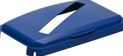 Lock DURABIN 60L fällbart för papper blå