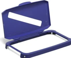Lock DURABIN 60L fällbart för papper blå